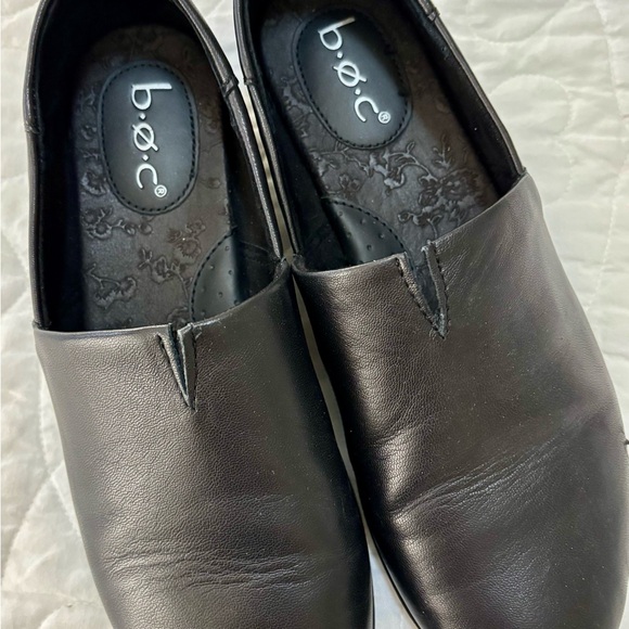 b-ø-c Suree Women’s 9.5 Slip-on Loafer Flats Black - Picture 2 of 9